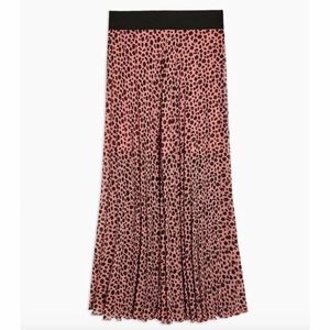 TopShop Spotted Maxi Skirt